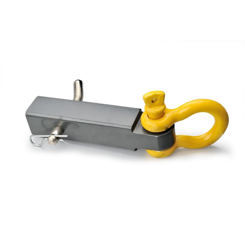 Буксирное устройство с шаклом в квадратный фаркоп Land Rover Defender 110