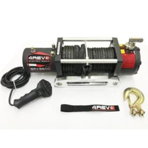 Лебедка автомобильная 4REVO SRX 9500 12В Синтетический трос