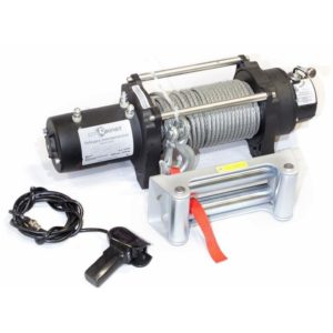 Лебедка электрическая автомобильная СТОКРАТ HD 9.5 WP, 12V, 6.0 л.с.