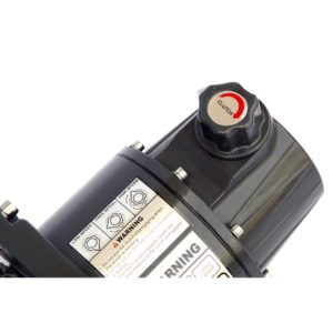 Лебёдка электрическая двухскоростная 12V Runva 10000 lbs 4500 кг (синтетический трос)