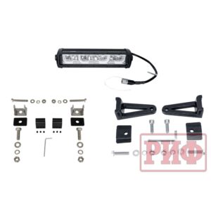 Светодиодная фара водительского света РИФ с ДХО 307 мм 64W