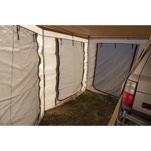 Стенки для комбинированной (прямоугольной с веерной частью) маркизы 2 м